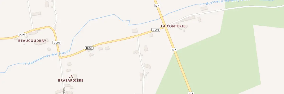 Plan du 1 Rue Marcel Pagnol à Saussey
