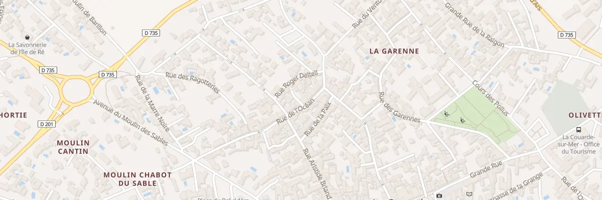 Plan du 11 Rue de l’Océan à La Couarde-sur-Mer