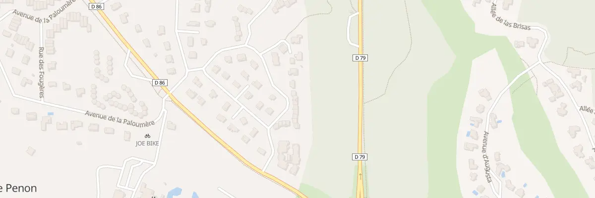 Plan du 22 Av de l’Entrade à Seignosse
