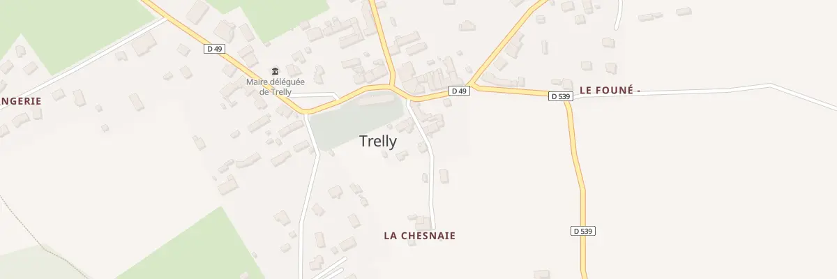 Plan du 80 Le Bourg - Trelly à Quettreville-sur-Sienne