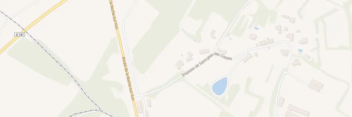 Plan du 1 Imp de Saint Jean des Cosses à Saint-Vincent-sur-Graon