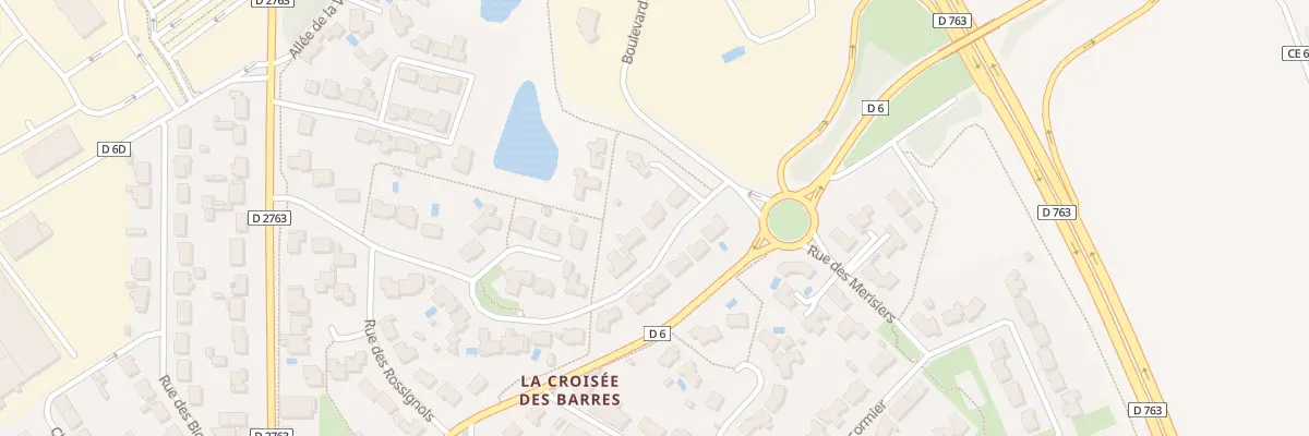 Plan du 34 Rue des mésanges à Bellevigny