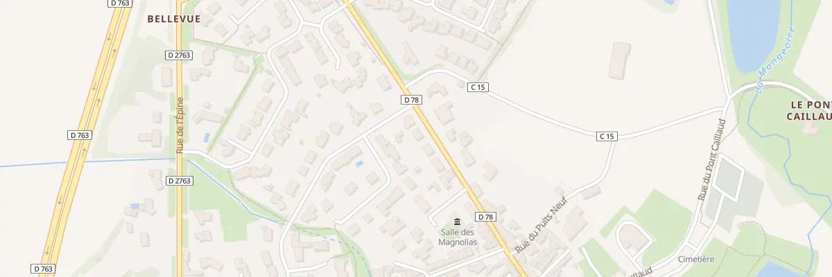 Plan du 25 Rue de la croix aux forgerons à Bellevigny