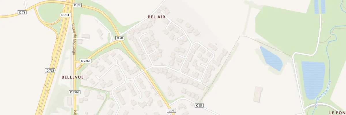 Plan du 3 Rue Anne Franck à Bellevigny