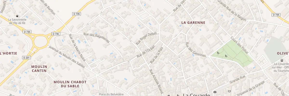Plan du 15 Rue de l’Océan à La Couarde-sur-Mer