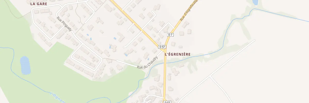 Plan du 2 Rue du chaudry à La Planche