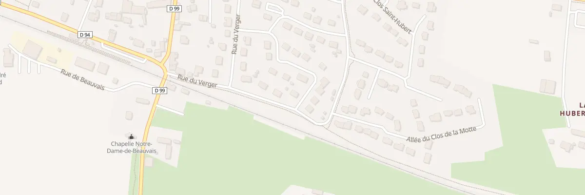 Plan du 12 Rue des Perrières au Theil-de-Bretagne