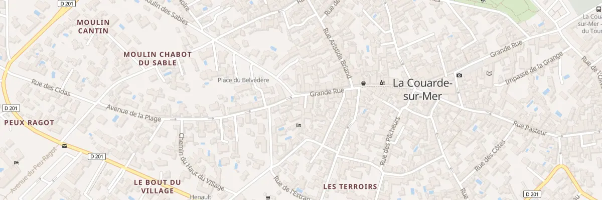 Plan du 51 Gr Gde Rue à La Couarde-sur-Mer