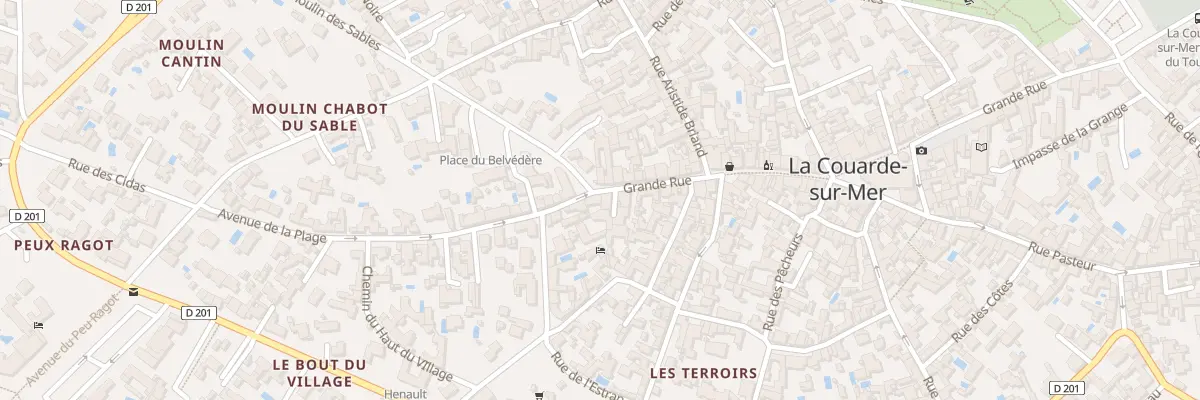 Plan du 53A Gr Gde Rue à La Couarde-sur-Mer