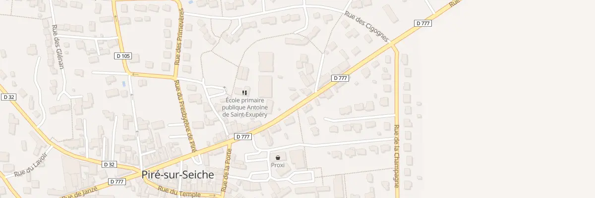 Plan du 31 Rue de Vitré à Piré-Chancé