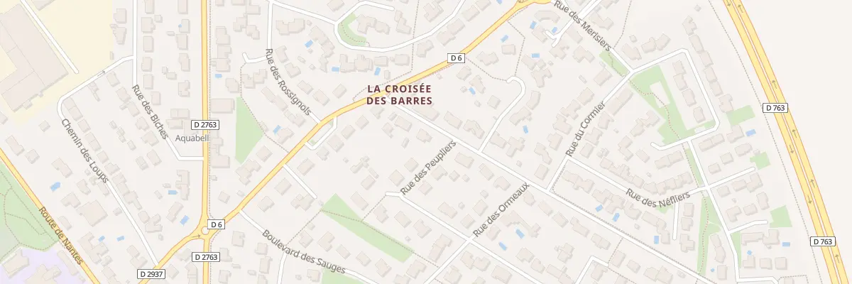 Plan du 3 Rue des frênes à Bellevigny