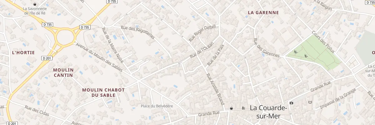 Plan du 16 Rue de l’Océan à La Couarde-sur-Mer