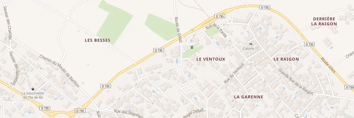 Plan du 9 Rte de Goisil à La Couarde-sur-Mer