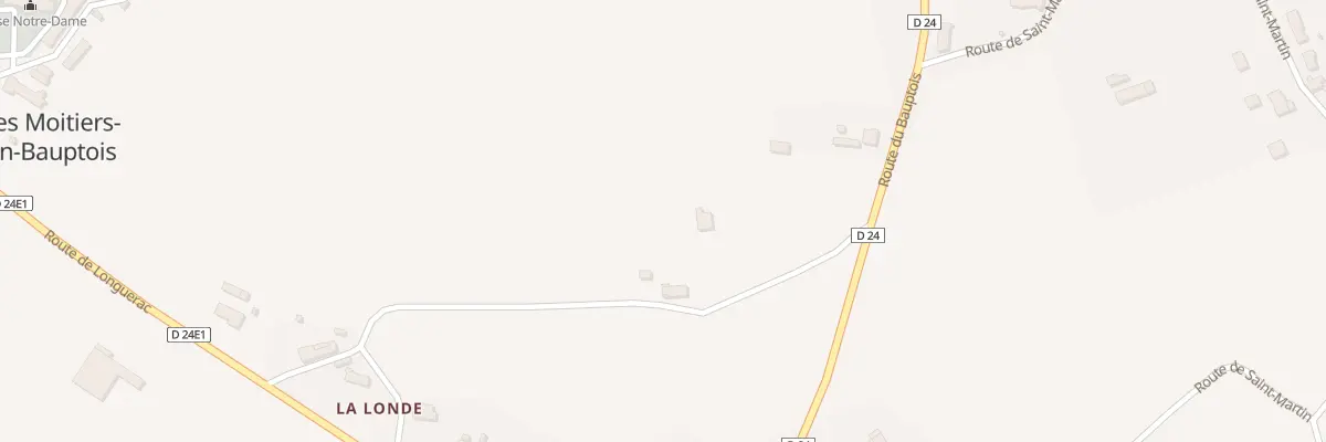 Plan du 2 Che du Perroux -Moitiers Baupt à Picauville