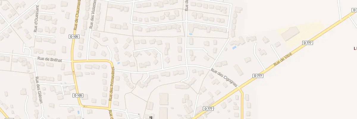 Plan du 1 Rue des Goélands à Piré-Chancé