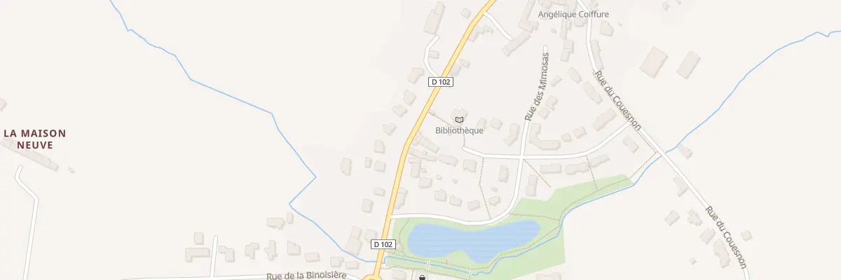 Plan du 12 Rue sous le Bois à Saint-Ouen-des-Alleux