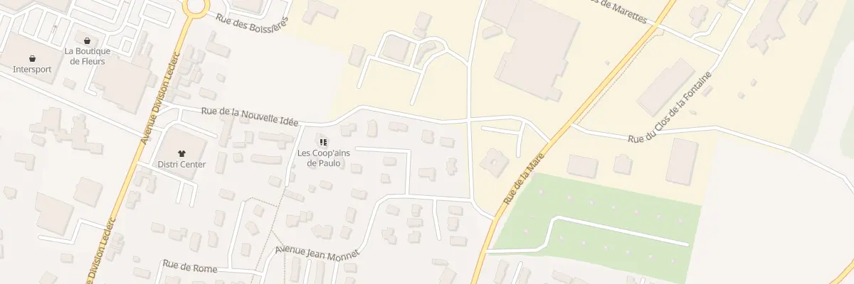 Plan du 8 Rue de Strasbourg à Coutances