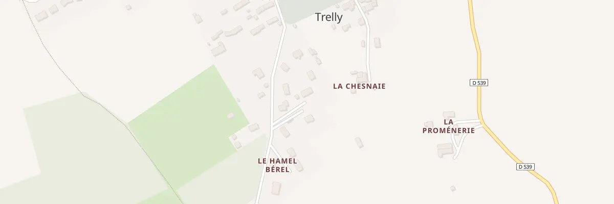 Plan du 64B Le Bourg - Trelly à Quettreville-sur-Sienne