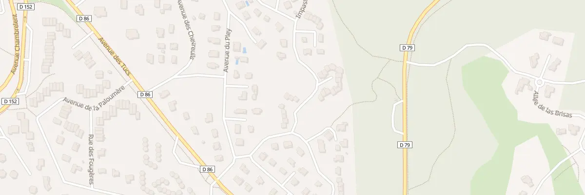 Plan du 13 Av des Baïnes à Seignosse