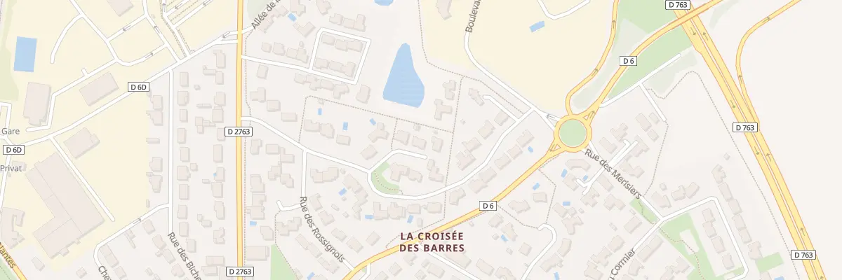 Plan du 20 Rue des mésanges à Bellevigny