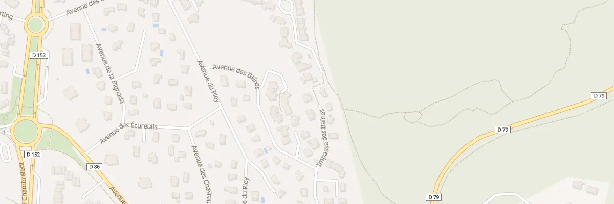 Plan du 54 Av des Baïnes à Seignosse