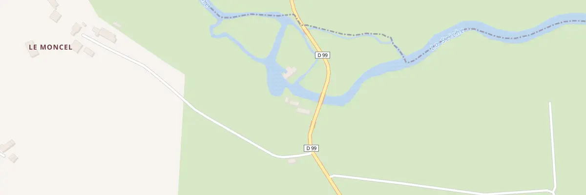 Plan du 5218 Les Landes à Essé