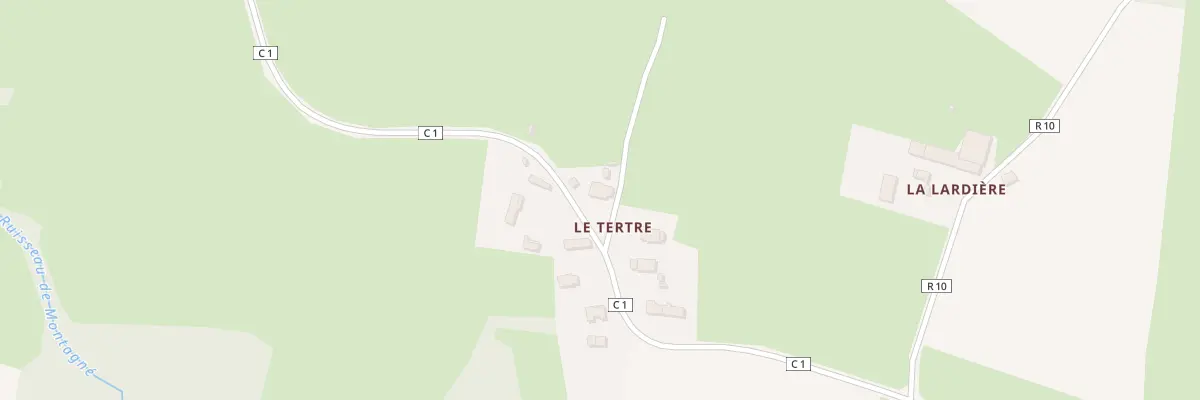Plan du 10 Le Tertre aux Touches