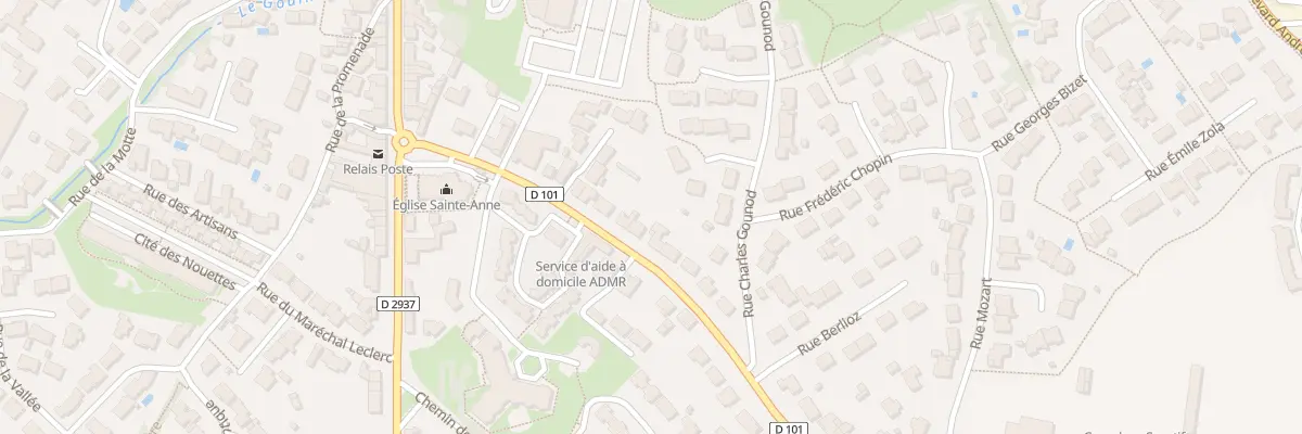 Plan du 13 Rue du stade à Bellevigny
