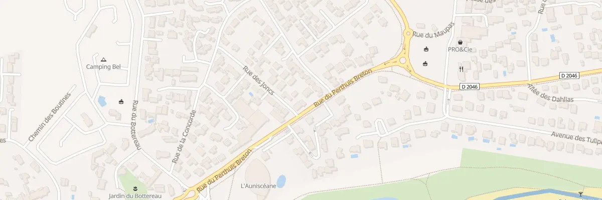 Plan du 55 Rue du perthuis breton à La Tranche-sur-Mer