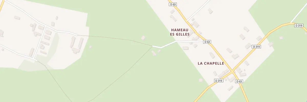 Plan du 3 Hameau Gilles à Montaigu-la-Brisette