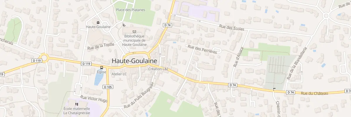 Plan du 10 Rue du château à Haute-Goulaine