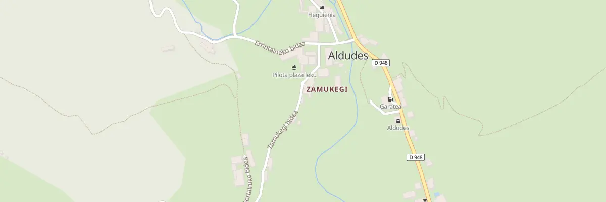 Plan du 111 Zamukegi bidea à Aldudes