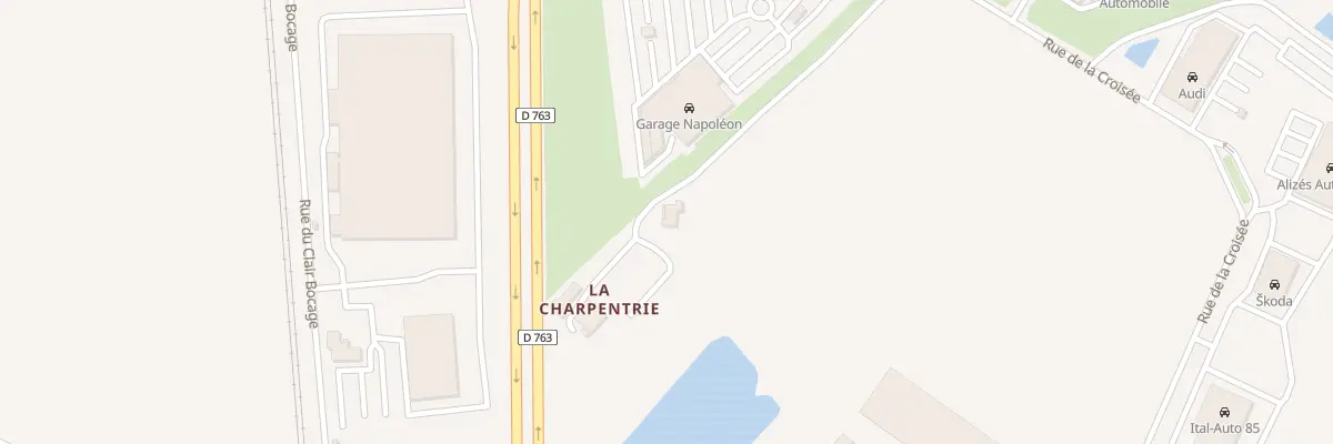 Plan du 5518 La Charpentrie à Mouilleron-le-Captif
