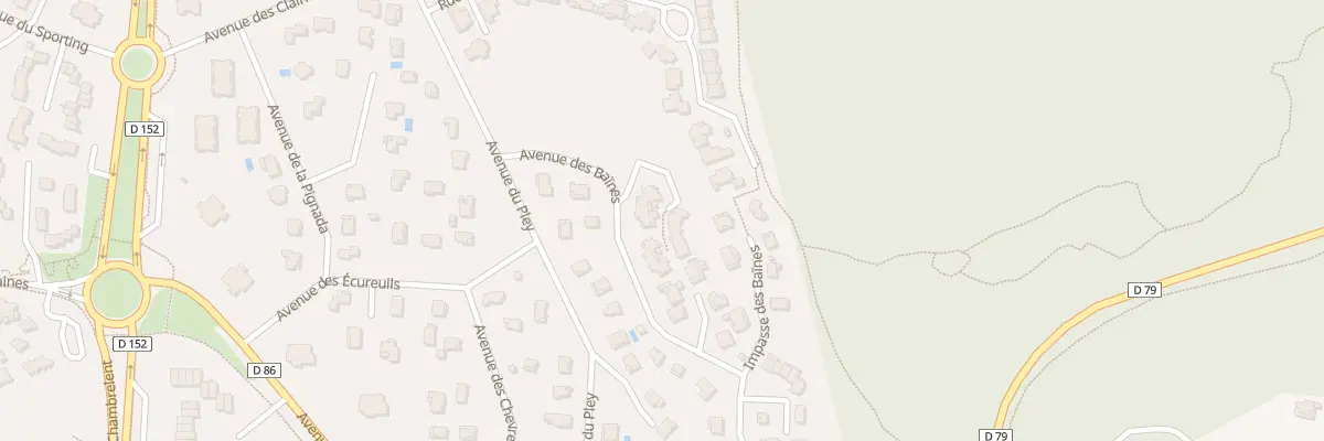 Plan du 62 Av des Baïnes à Seignosse