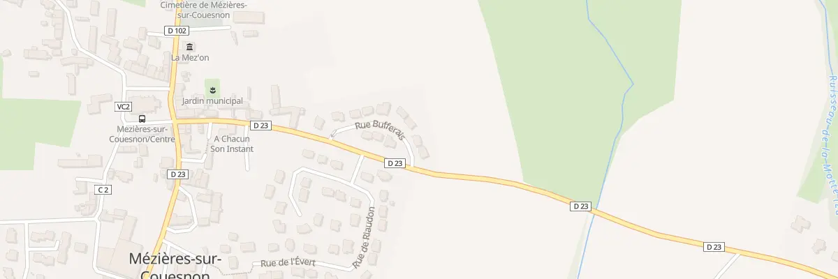 Plan du 4 Rue Bufferais à Mézières-sur-Couesnon