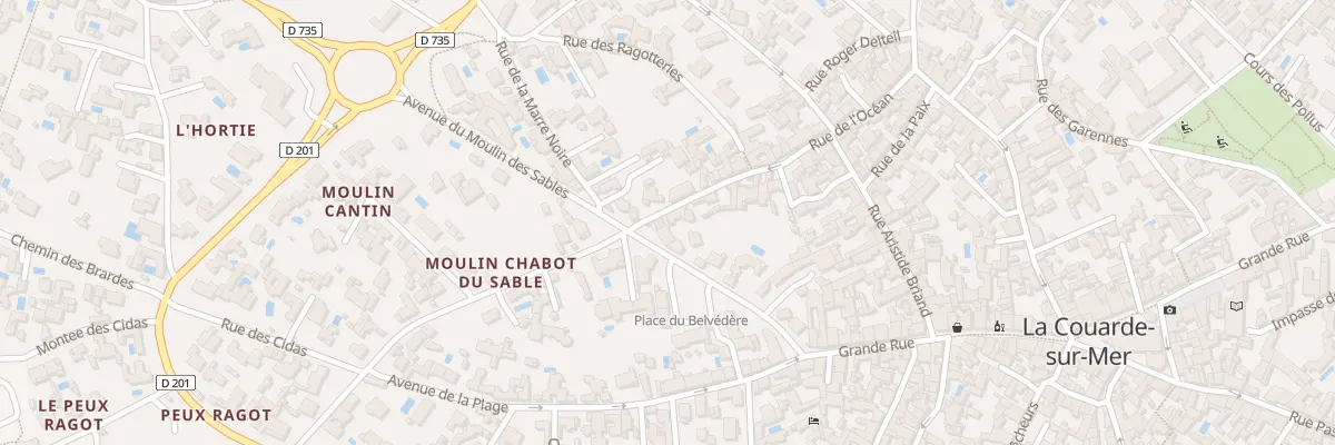 Plan du 30 Rue de l’Océan à La Couarde-sur-Mer