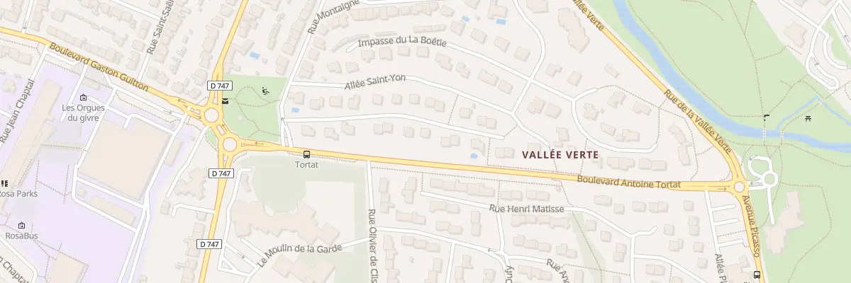 Plan du 32 Rue jean le bon à La Roche-sur-Yon