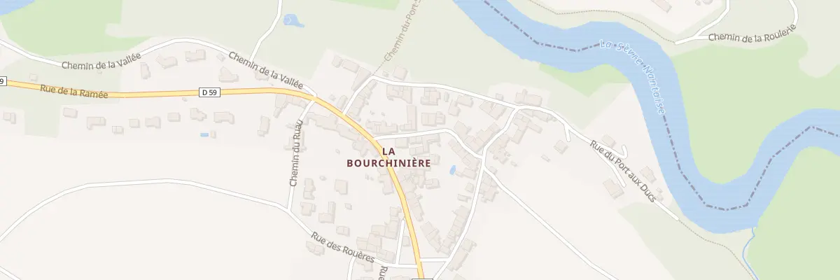 Plan du 2 Rue du courtil bochet à Saint-Fiacre-sur-Maine
