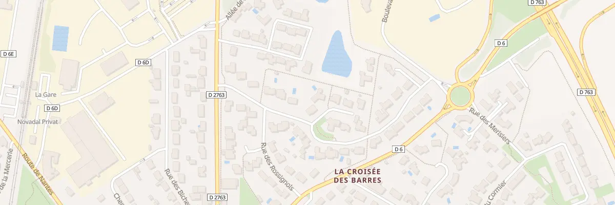 Plan du 14 Rue des mésanges à Bellevigny