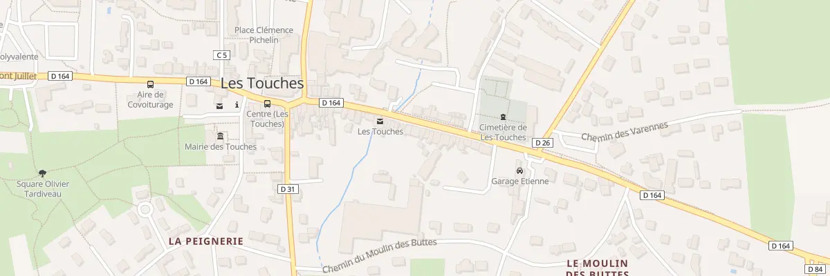Plan du 34 Rue du calvaire aux Touches