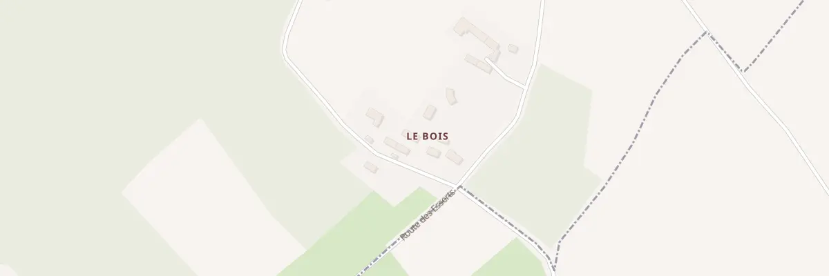 Plan du 12 Le Bois à Théville