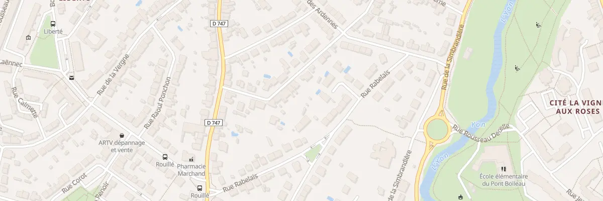 Plan du 61 Rue de maubeuge à La Roche-sur-Yon