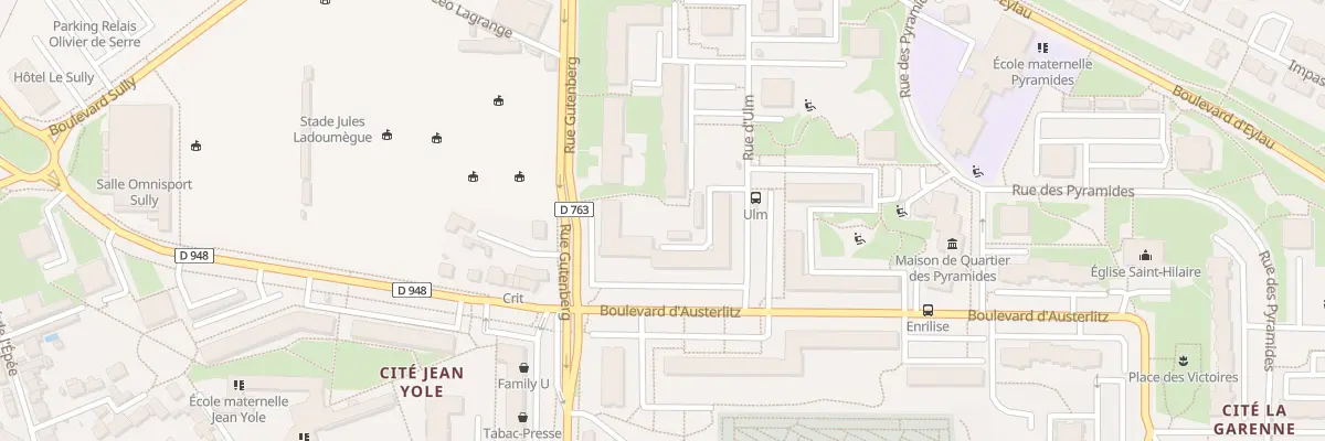 Plan du 9 Rue d’ulm à La Roche-sur-Yon
