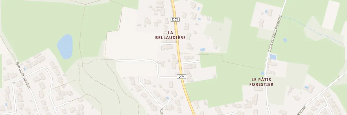 Plan du 17 Rue de la bellaudière à Haute-Goulaine