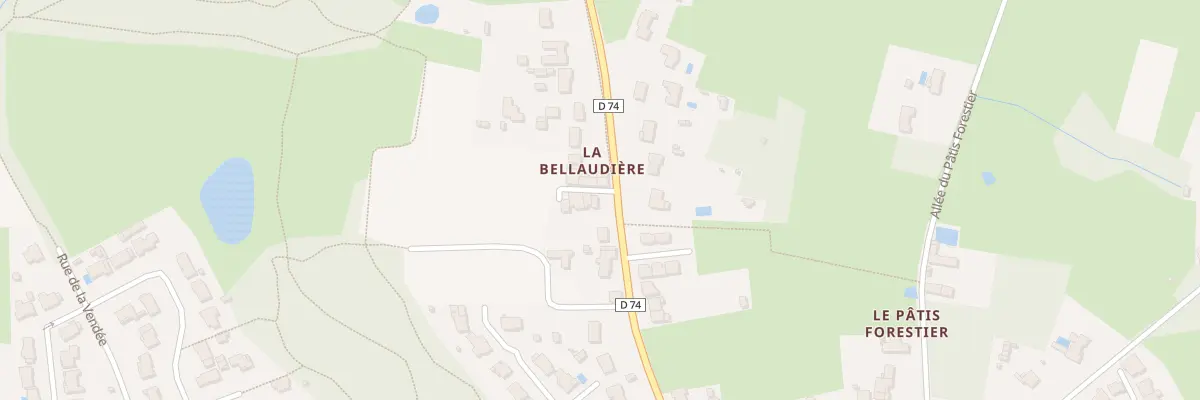 Plan du 19 Rue de la bellaudière à Haute-Goulaine