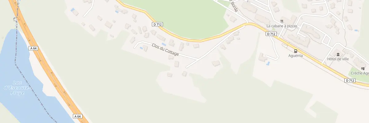 Plan du 194 Che du Moulin à Mouguerre