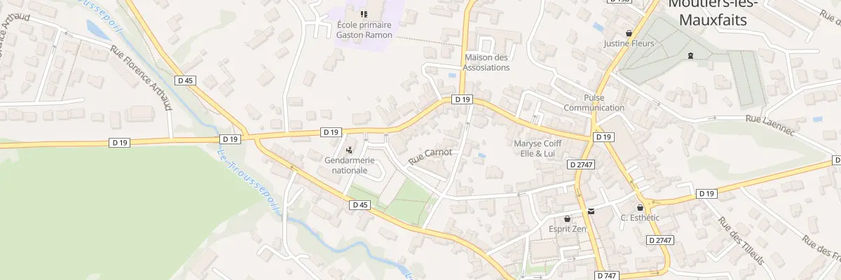 Plan du 37 Rue des Sables à Moutiers-les-Mauxfaits