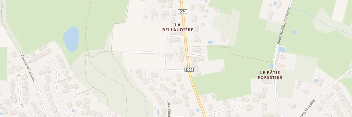 Plan du 15 Rue de la bellaudière à Haute-Goulaine