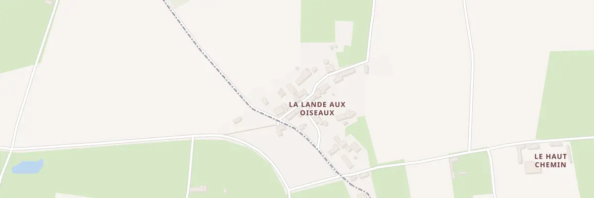 Plan du 5 La Lande aux Oiseaux à Saint-Aubin-du-Cormier