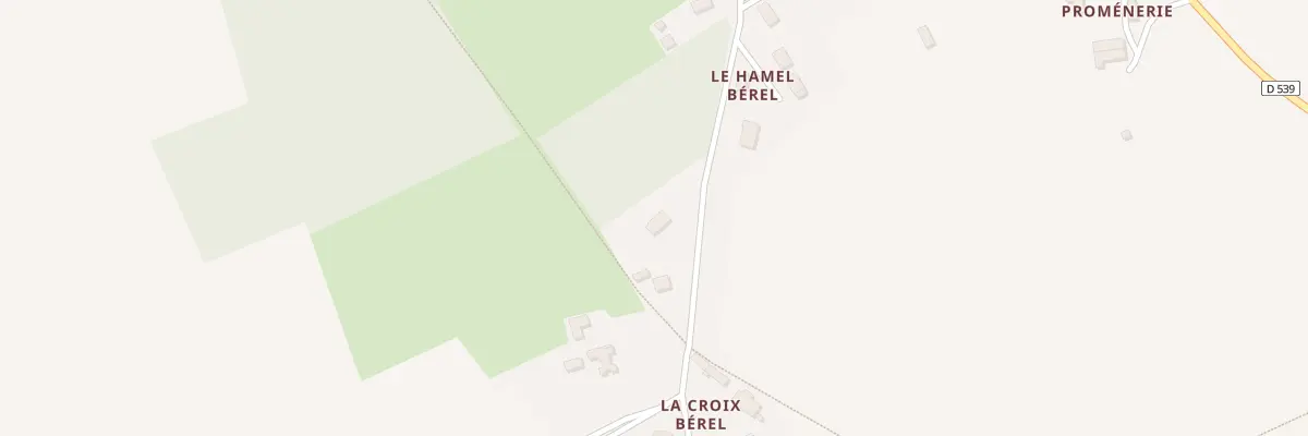 Plan du 8 La Croix Bérel - Trelly à Quettreville-sur-Sienne